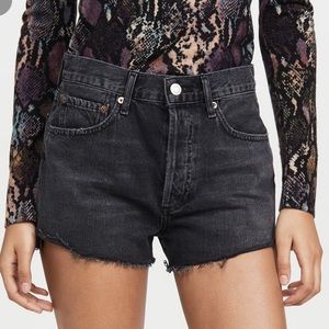 AGOLDE Parker Denim Shorts